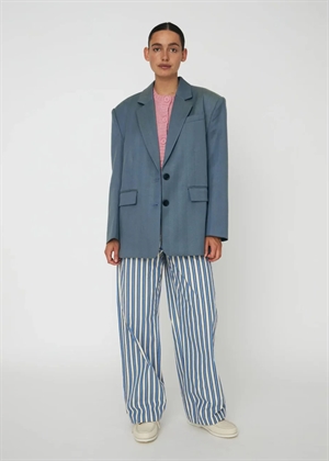 Herringbone blazer Aqua Green Stella Nova 